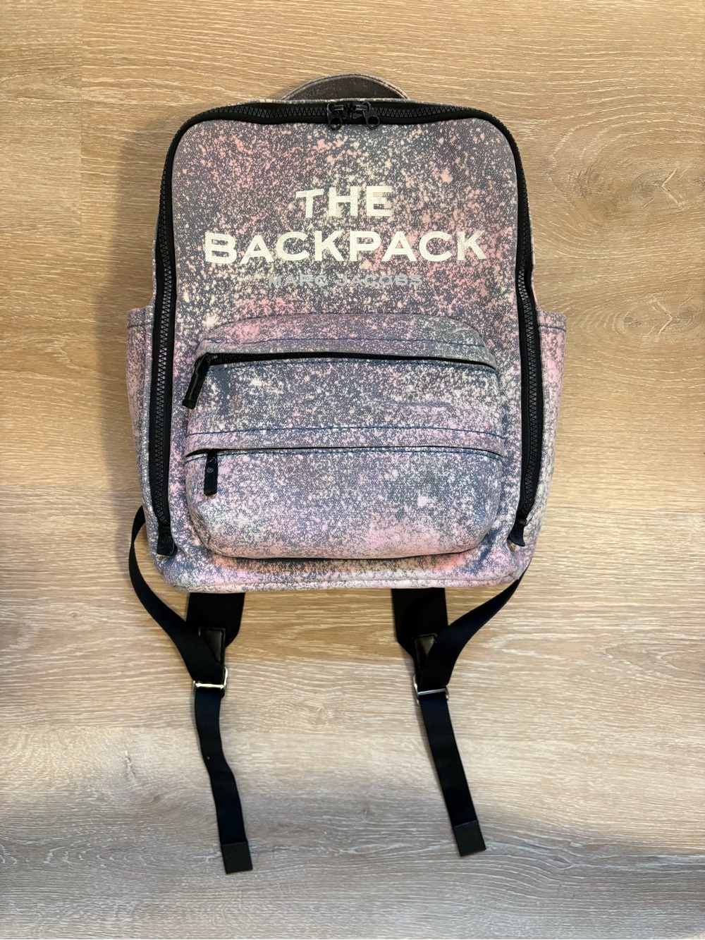 Marc Jacobs THE BACKPACK custom Pink Marble Splatter
